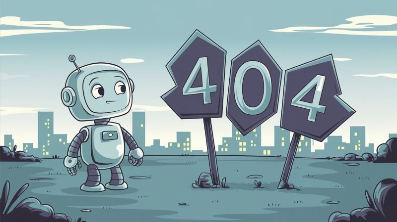 404 Illustration